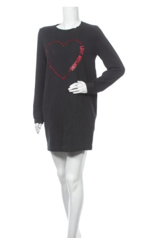 Kleid Love Moschino, Größe M, Farbe Schwarz, 95% Baumwolle, 5% Elastan, Preis 128,41 €