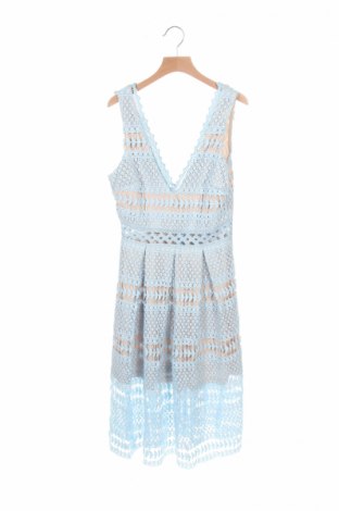 Kleid Love Triangle, Größe XS, Farbe Blau, Polyester, Preis 59,23 €
