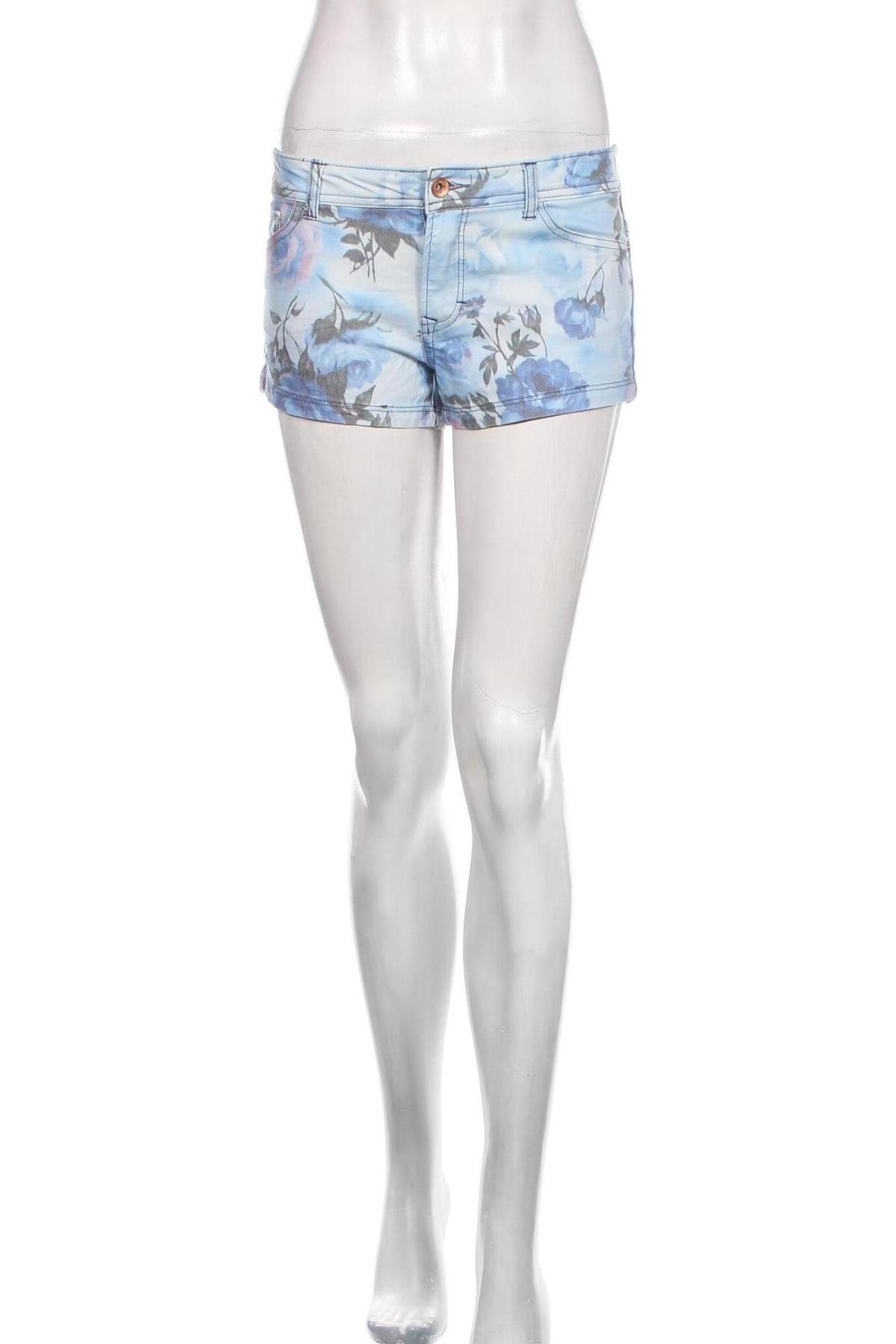 Γυναικείο κοντό παντελόνι, Μέγεθος S, Χρώμα Πολύχρωμο, 74% βαμβάκι, 26% πολυεστέρας, Τιμή 10,91 €