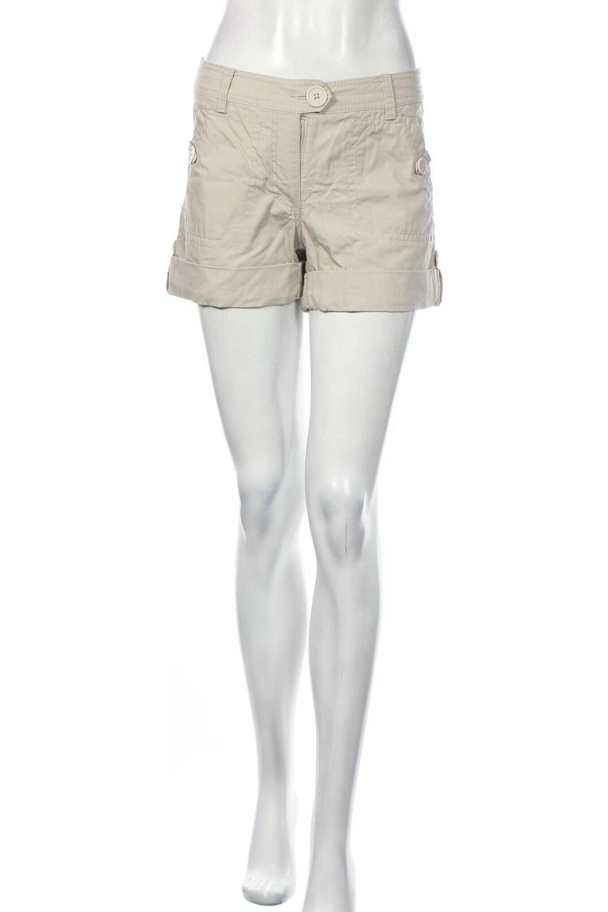 Γυναικείο κοντό παντελόνι H&M, Μέγεθος S, Χρώμα Γκρί, Βαμβάκι, Τιμή 12,08 €