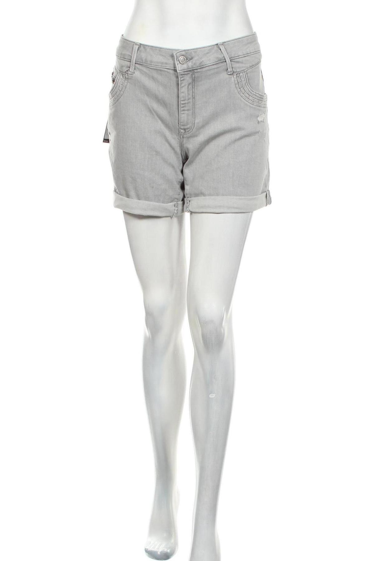 Γυναικείο κοντό παντελόνι Mavi, Μέγεθος XL, Χρώμα Γκρί, 99% βαμβάκι, 1% ελαστάνη, Τιμή 25,52 €