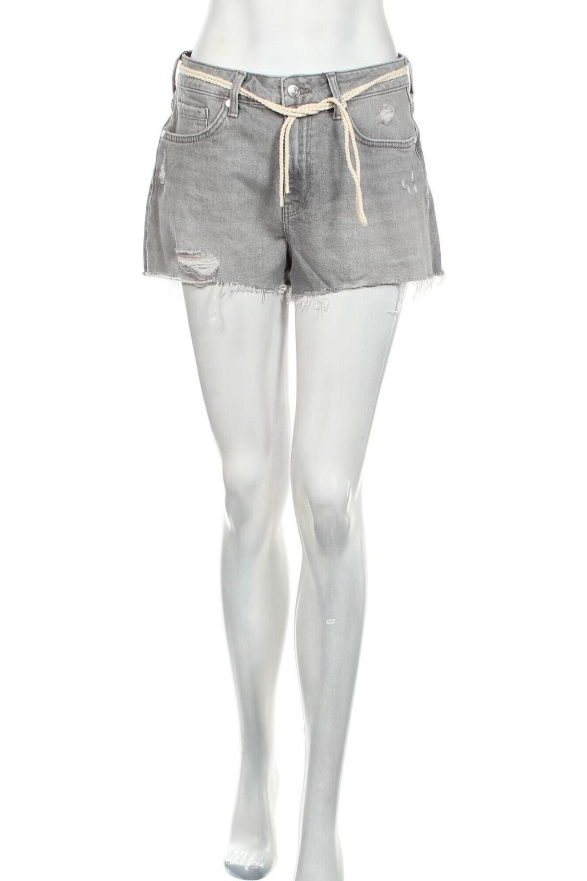 Γυναικείο κοντό παντελόνι Mavi, Μέγεθος M, Χρώμα Γκρί, 99% βαμβάκι, 1% ελαστάνη, Τιμή 25,52 €