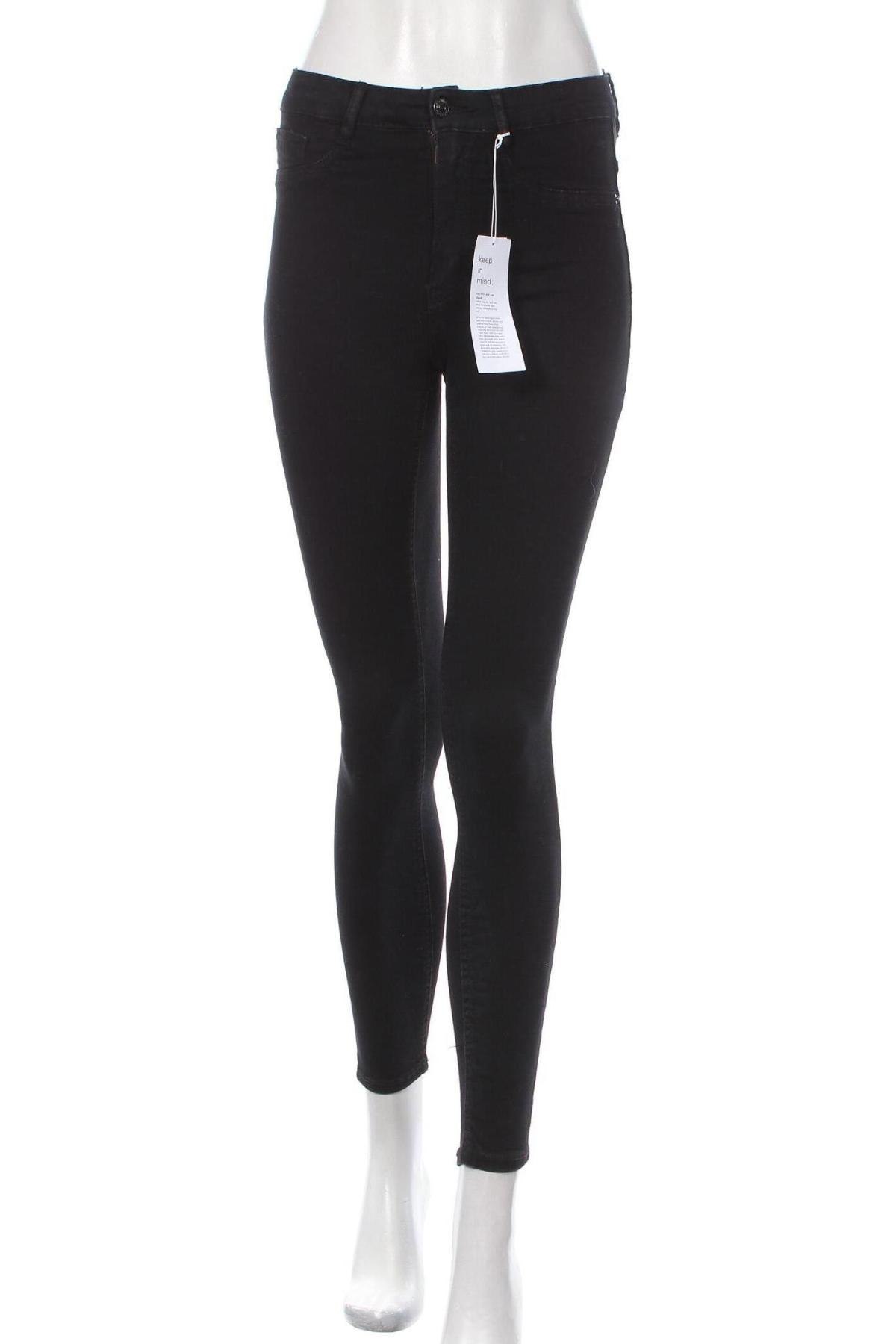 Γυναικείο παντελόνι Perfect Jeans By Gina Tricot, Μέγεθος XS, Χρώμα Μαύρο, Τιμή 35,57 €