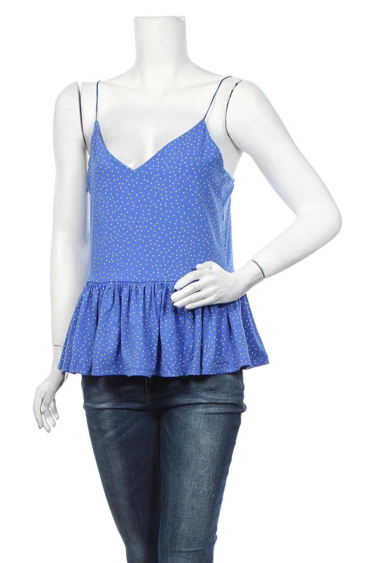 Γυναικείο αμάνικο μπλουζάκι Envii, Μέγεθος L, Χρώμα Μπλέ, Τιμή 16,49 €