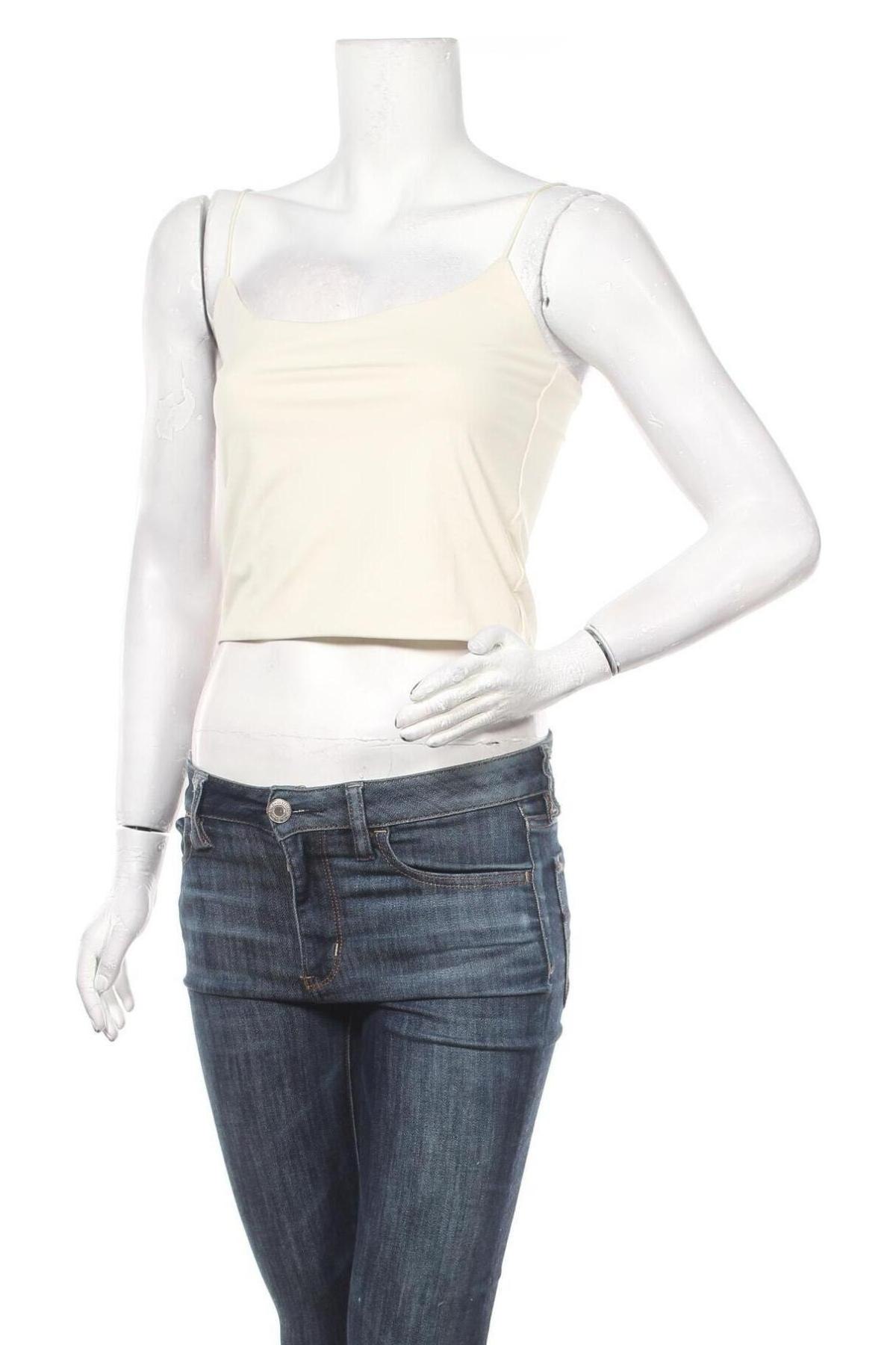 Γυναικείο αμάνικο μπλουζάκι LeGer By Lena Gercke, Μέγεθος XS, Χρώμα  Μπέζ, 90% πολυεστέρας, 10% ελαστάνη, Τιμή 14,95 €