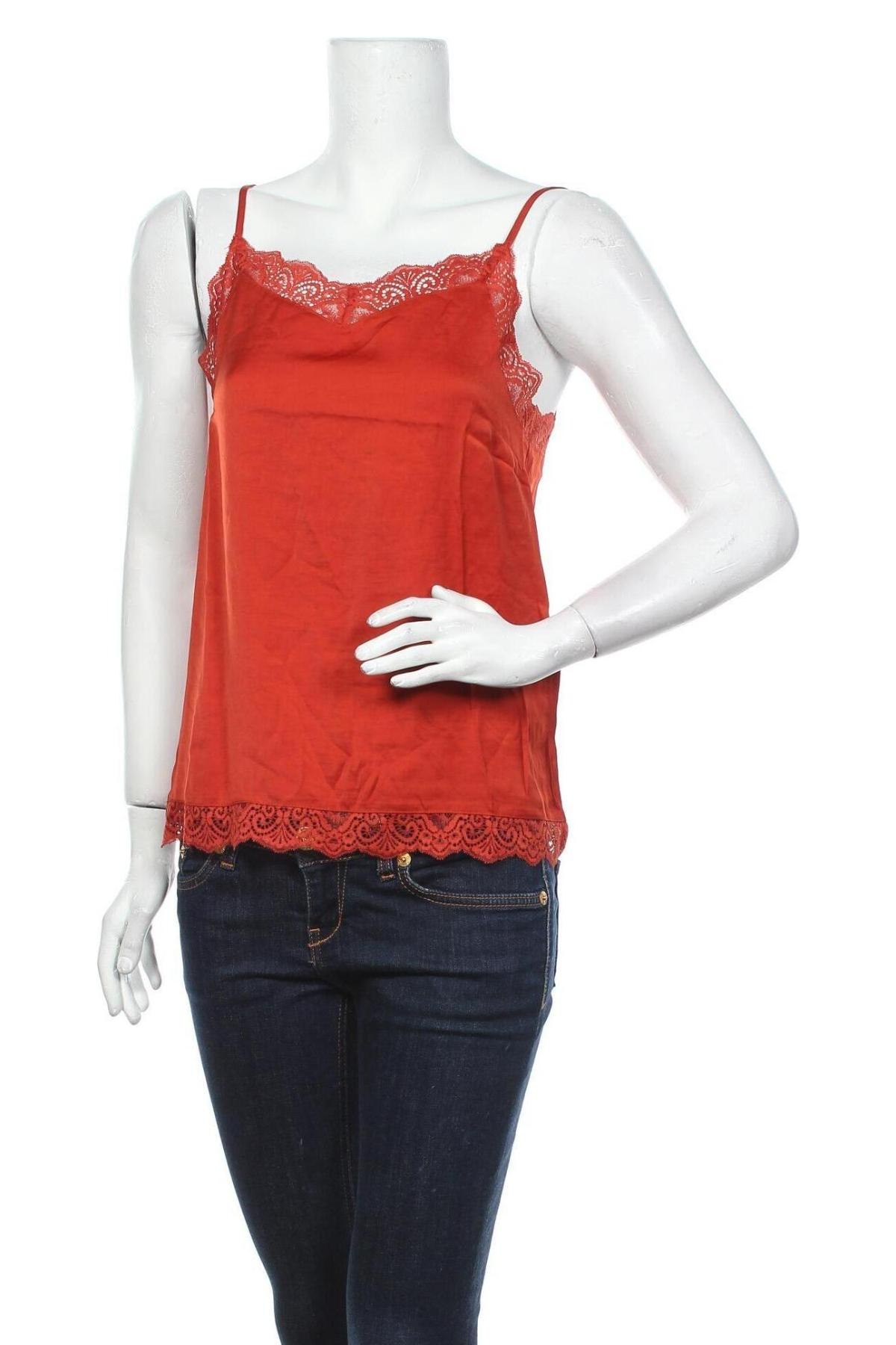 Damentop Vila, Größe XS, Farbe Rot, Preis 2,24 €