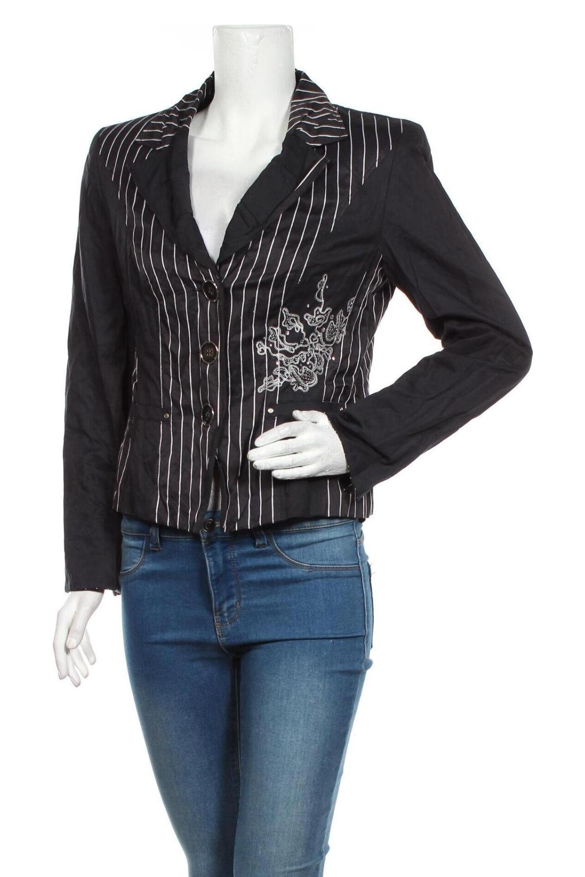 Γυναικείο σακάκι Gerry Weber, Μέγεθος M, Χρώμα Μπλέ, Τιμή 30,31 €