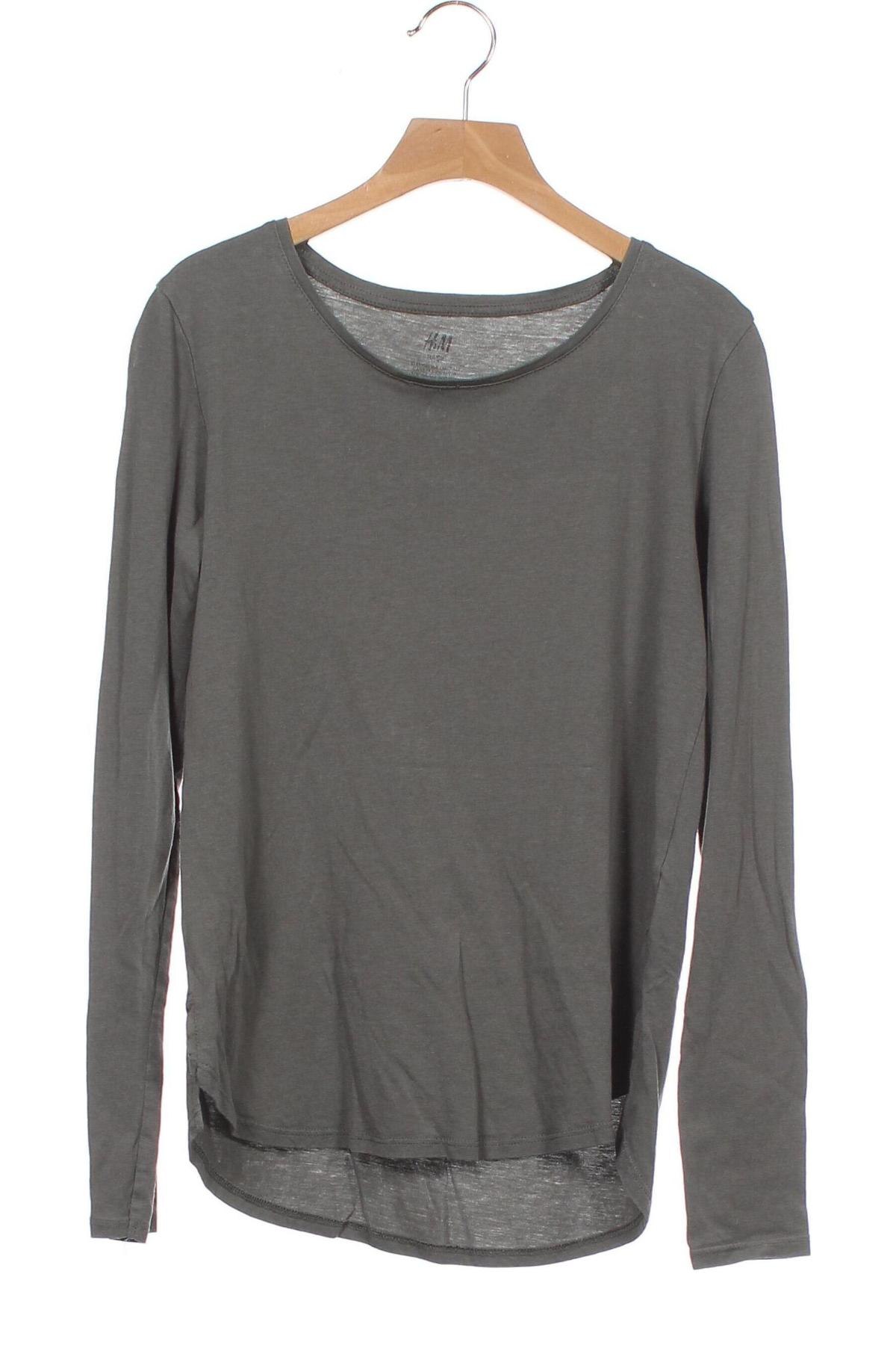 Kinder Shirt H&M, Größe 12-13y/ 158-164 cm, Farbe Grün, Preis 18,09 €