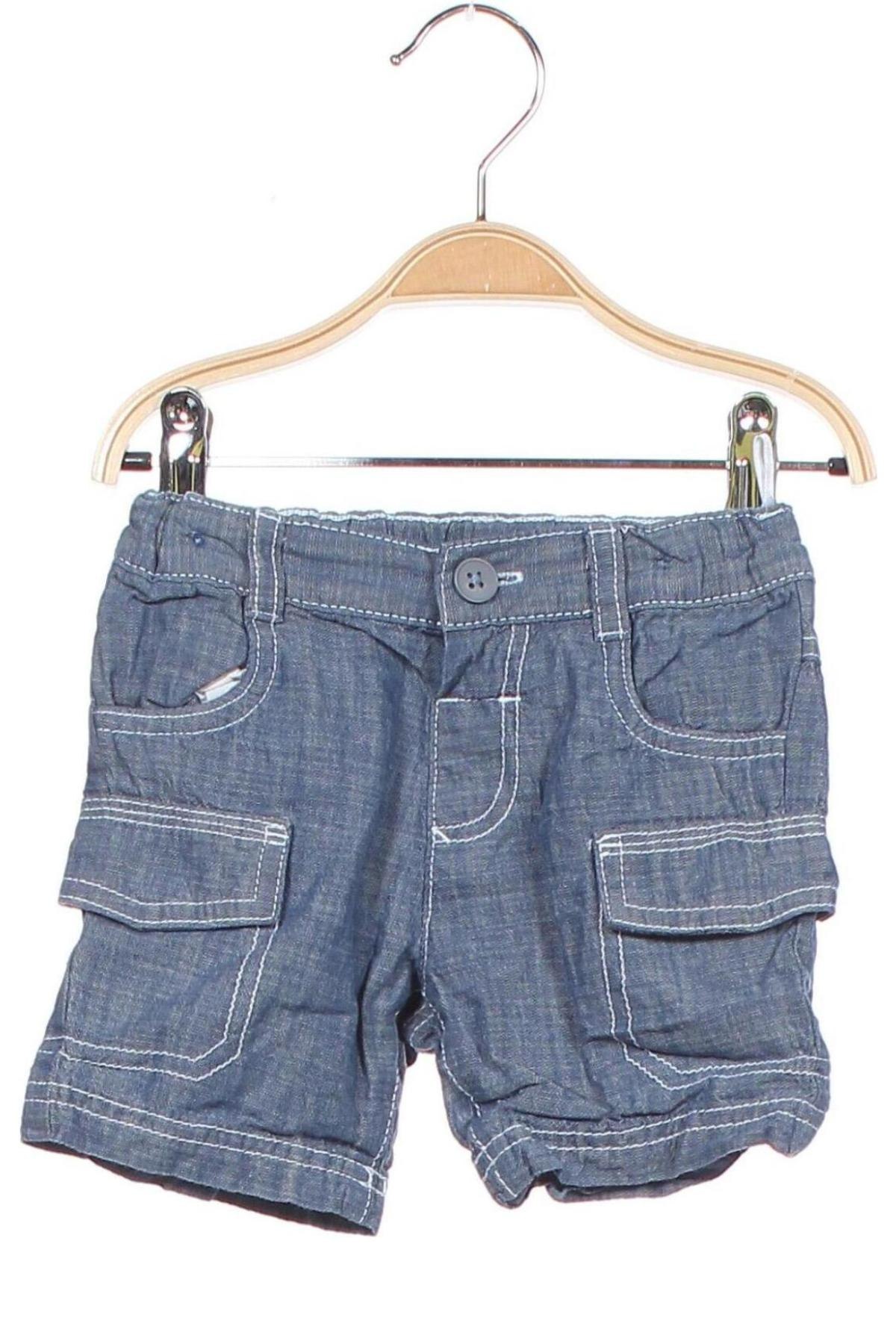 Pantaloni scurți pentru copii Baby Club, Mărime 9-12m/ 74-80 cm, Culoare Albastru, Preț 79,58 Lei