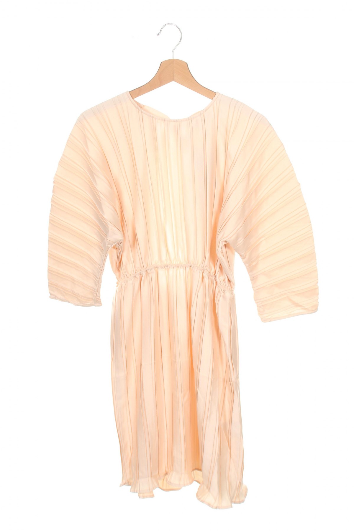 Kleid NA-KD, Größe XS, Farbe Beige, Preis 4,20 €