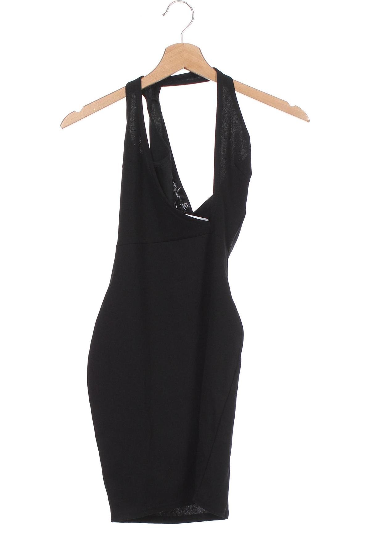 Šaty  Pretty Little Thing, Veľkosť XS, Farba Čierna, Cena  33,45 €