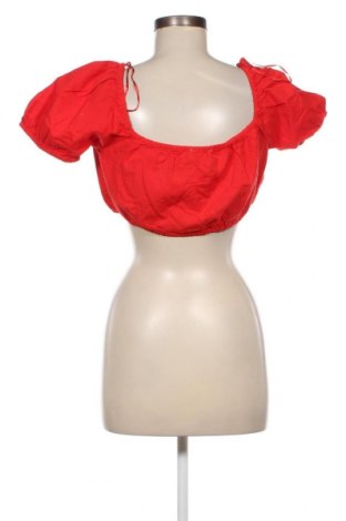 Damen Shirt Bershka, Größe XL, Farbe Rot, Preis 4,31 €