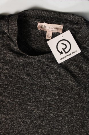 Γυναικεία μπλούζα Philosophy, Μέγεθος S, Χρώμα Γκρί, Τιμή 2,67 €
