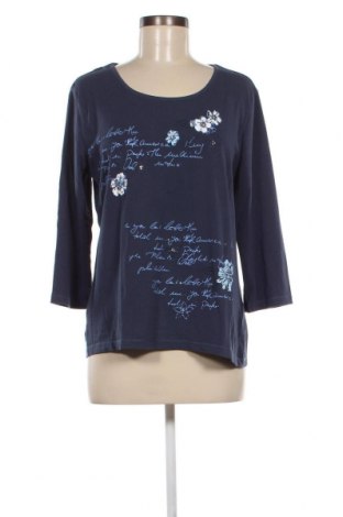 Γυναικεία μπλούζα Via Appia, Μέγεθος M, Χρώμα Μπλέ, Τιμή 5,24 €