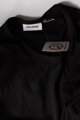 Γυναικεία μπλούζα Weekday, Μέγεθος L, Χρώμα Μαύρο, Τιμή 18,04 €