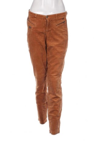 Pantaloni de velvet de femei Mac, Mărime S, Culoare Maro, Preț 12,89 Lei