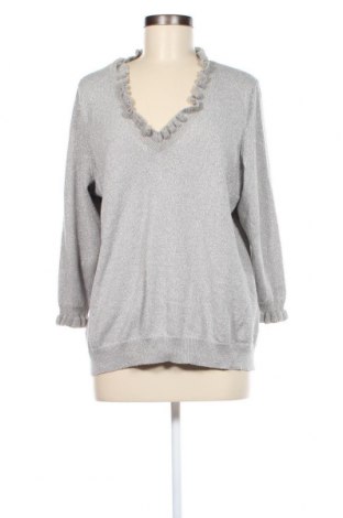 Γυναικείο πουλόβερ Chaps, Μέγεθος XL, Χρώμα Γκρί, Τιμή 6,28 €