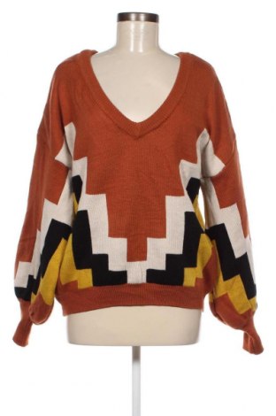 Γυναικείο πουλόβερ Fashion nova, Μέγεθος L, Χρώμα Πολύχρωμο, Τιμή 9,96 €
