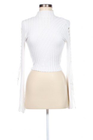 Γυναικείο πουλόβερ Fashion nova, Μέγεθος L, Χρώμα Λευκό, Τιμή 6,28 €