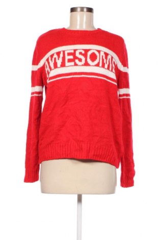 Дамски пуловер Forever 21, Размер M, Цвят Червен, Цена 5,80 лв.