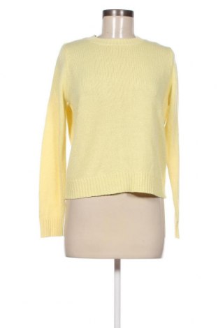 Дамски пуловер H&M Divided, Размер S, Цвят Жълт, Цена 5,51 лв.