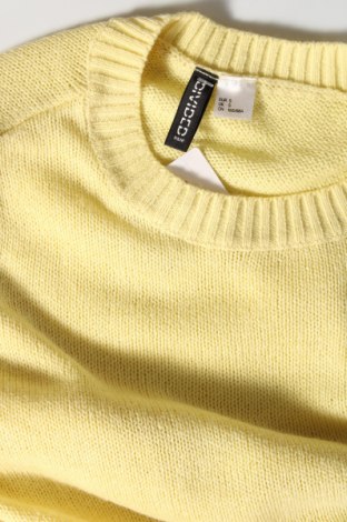 Damenpullover H&M Divided, Größe S, Farbe Gelb, Preis 3,99 €