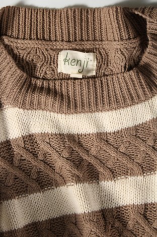 Дамски пуловер Kenji, Размер L, Цвят Кафяв, Цена 4,93 лв.