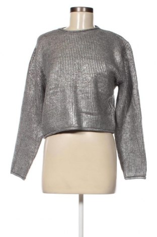 Γυναικείο πουλόβερ MyMO, Μέγεθος XL, Χρώμα Ασημί, Τιμή 20,41 €