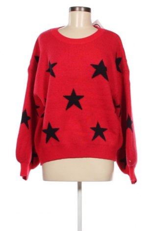Дамски пуловер MyMO, Размер XL, Цвят Червен, Цена 33,00 лв.