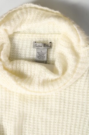 Дамски пуловер Olivia Sky, Размер M, Цвят Бял, Цена 5,44 лв.