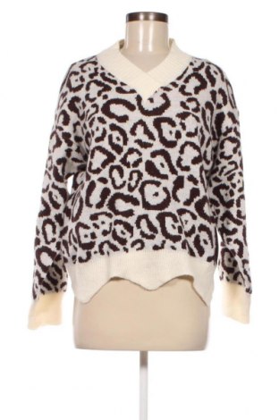 Дамски пуловер Romwe, Размер S, Цвят Многоцветен, Цена 29,00 лв.