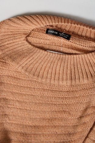 Γυναικείο πουλόβερ SHEIN, Μέγεθος S, Χρώμα  Μπέζ, Τιμή 3,23 €