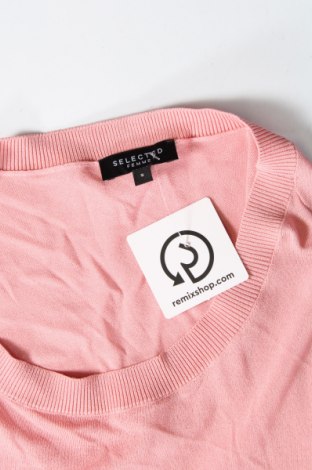Дамски пуловер Selected Femme, Размер S, Цвят Розов, Цена 11,07 лв.
