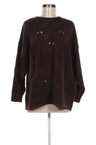 Γυναικείο πουλόβερ Sem Per Lei, Μέγεθος M, Χρώμα Καφέ, Τιμή 5,17 €