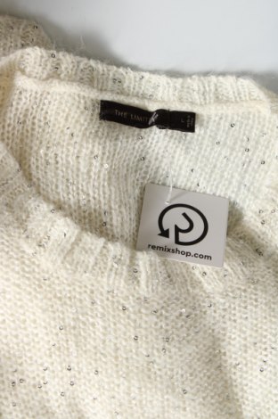 Дамски пуловер The Limited, Размер L, Цвят Бял, Цена 3,77 лв.