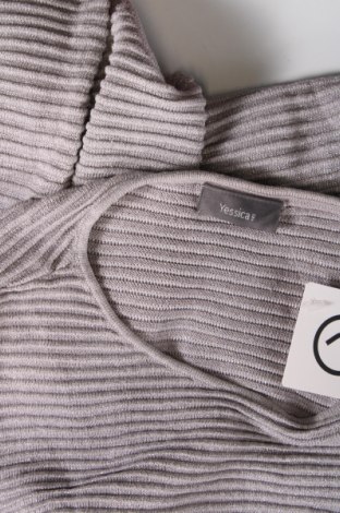 Дамски пуловер Yessica, Размер S, Цвят Сив, Цена 5,80 лв.
