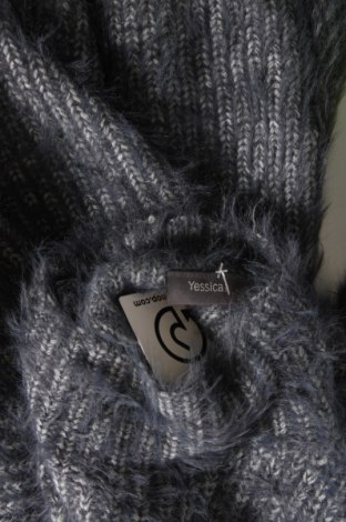 Дамски пуловер Yessica, Размер S, Цвят Син, Цена 6,09 лв.