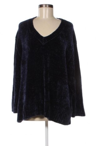 Γυναικείο πουλόβερ Zara Knitwear, Μέγεθος S, Χρώμα Μπλέ, Τιμή 5,57 €