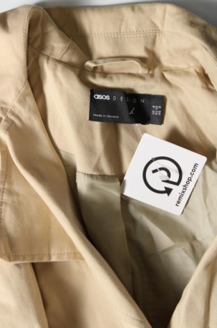 Γυναικείο παλτό ASOS, Μέγεθος XXS, Χρώμα  Μπέζ, Τιμή 115,98 €