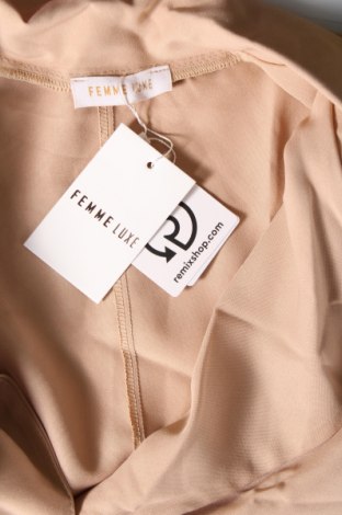 Дамско сако Femme Luxe, Размер M, Цвят Бежов, Цена 70,00 лв.