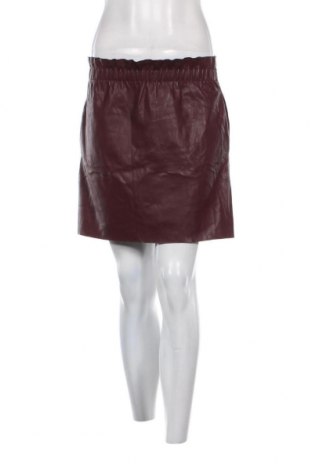 Δερμάτινη φούστα Zara Knitwear, Μέγεθος S, Χρώμα Κόκκινο, Τιμή 3,83 €