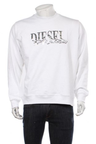 Мъжка блуза Diesel, Размер XL, Цвят Бял, Цена 287,00 лв.