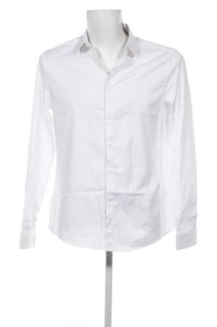 Ανδρικό πουκάμισο ASOS, Μέγεθος L, Χρώμα Λευκό, Τιμή 7,27 €