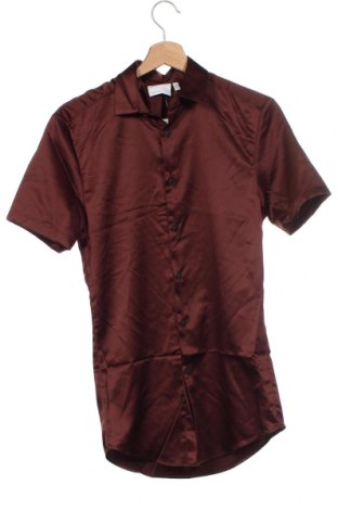 Мъжка риза ASOS, Размер XXS, Цвят Кафяв, Цена 8,64 лв.