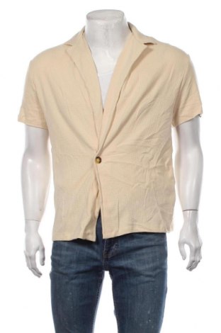 Ανδρικό πουκάμισο ASOS, Μέγεθος XXS, Χρώμα Εκρού, Τιμή 3,71 €
