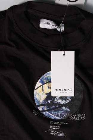 Herren T-Shirt Daily Basis Studios, Größe S, Farbe Schwarz, Preis 10,82 €