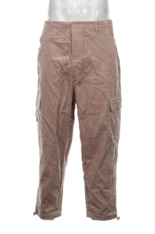 Pantaloni raiați de bărbați ASOS, Mărime M, Culoare Bej, Preț 22,89 Lei