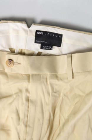 Мъжки панталон ASOS, Размер M, Цвят Бежов, Цена 9,57 лв.