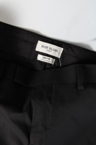 Pantaloni de bărbați River Island, Mărime S, Culoare Negru, Preț 286,18 Lei