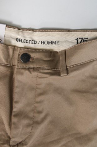 Ανδρικό παντελόνι Selected Homme, Μέγεθος S, Χρώμα  Μπέζ, Τιμή 48,97 €